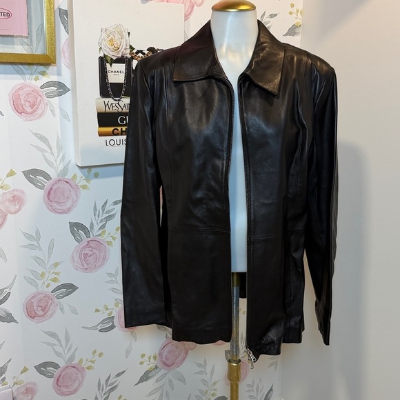 Sax Factory Jackets & Blazers - Sax Leather Factory, Florence Italy Women’s Black